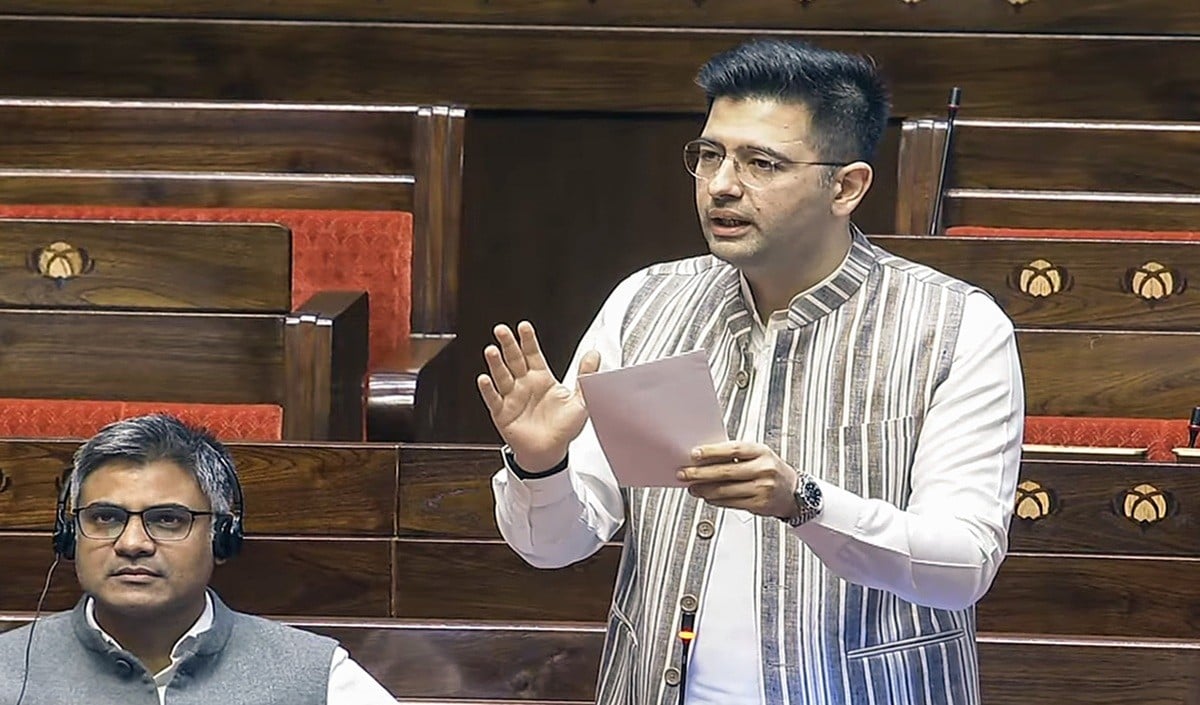 मैं हाल ही में हटाया गया Deputy Leader हूं…, Rajya Sabha में Raghav Chadha का AAP पर तंज