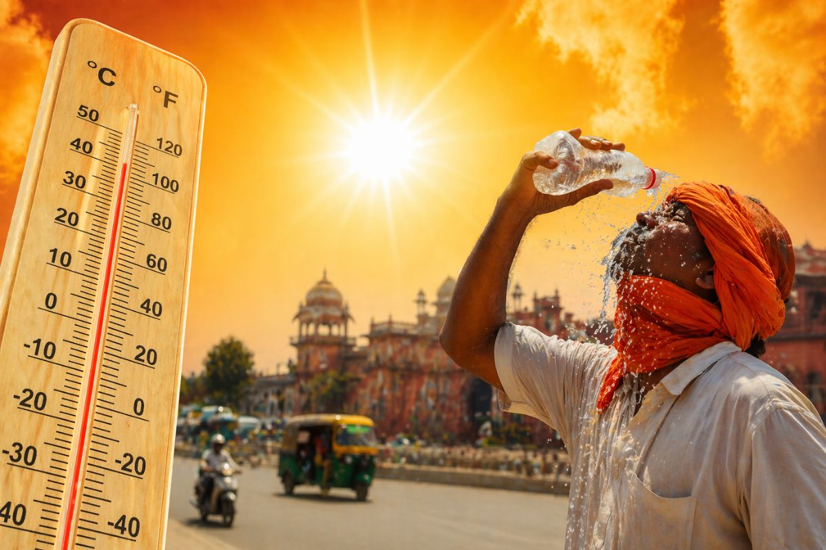 Extreme Heat: गर्मी ने तोड़ा रिकॉर्ड, राजस्थान में पारा 44.5°C पार, अगले 2 दिन और बढ़ेगी तपिश