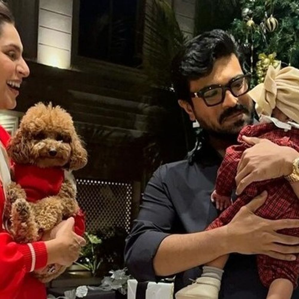 एक्टर राम चरण बोले- मैं सख्त पिता हूं:बच्चों को रिस्क लेना और मिट्टी में खेलना सिखाता हूं, पत्नी उपासना घर में केयरिंग रोल निभाती हैं