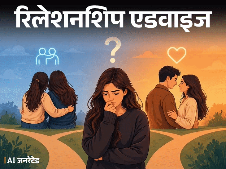 रिलेशनशिप एडवाइज- सहेली के ‘एक्स’ से हुआ प्यार:पर प्यार के साथ गिल्ट भी है और डर भी, क्या मैं दोस्त को धोखा दे रही हूं?