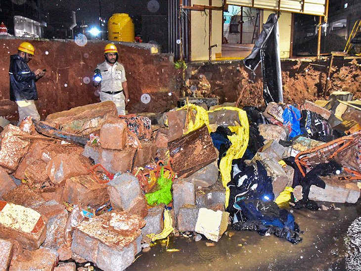 बेंगलुरु में भारी बारिश,अस्पताल की दीवार गिरने से 7 मौतें:इनमें 3 बच्चे शामिल, 7 घायलों का रेस्क्यू; सीएम सिद्धारमैया घटनास्थल पर पहुंचे