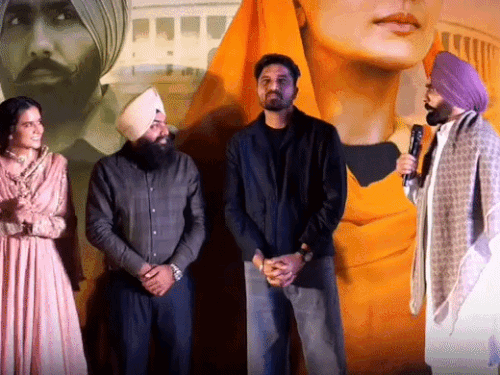 पंजाबी सिंगर-एक्टर एमी विर्क के चेक बाउंस होते-होते बचे:बोले- अकाउंट में ढाई लाख थे, चेक साढ़े 7 लाख के काट दिए; मोहाली में सुनाया किस्सा