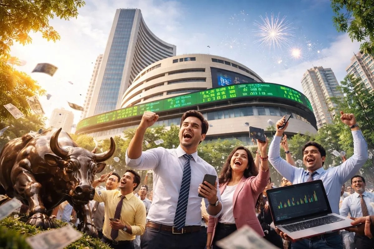 Why Share Market Rise Today: करीब 800 पॉइंट उछलकर बंद हुआ सेंसेक्स, निवेशकों को 5 लाख करोड़ का फायदा, जानिए इस तेजी की वजह