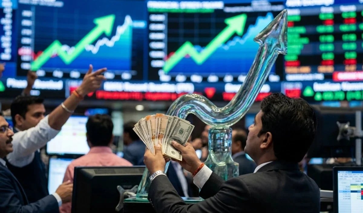 US-Iran टेंशन में कमी के संकेत, Global Cues से भारतीय बाजार में बहार, Sensex 1200 अंक उछला।