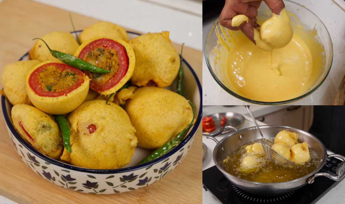 नाश्ते में बनाएं टमाटर के पकौड़े, एक बार खाएंगे तो जिंदगीभर याद रहेगा स्वाद, फटाफट नोट कर लें रेसिपी