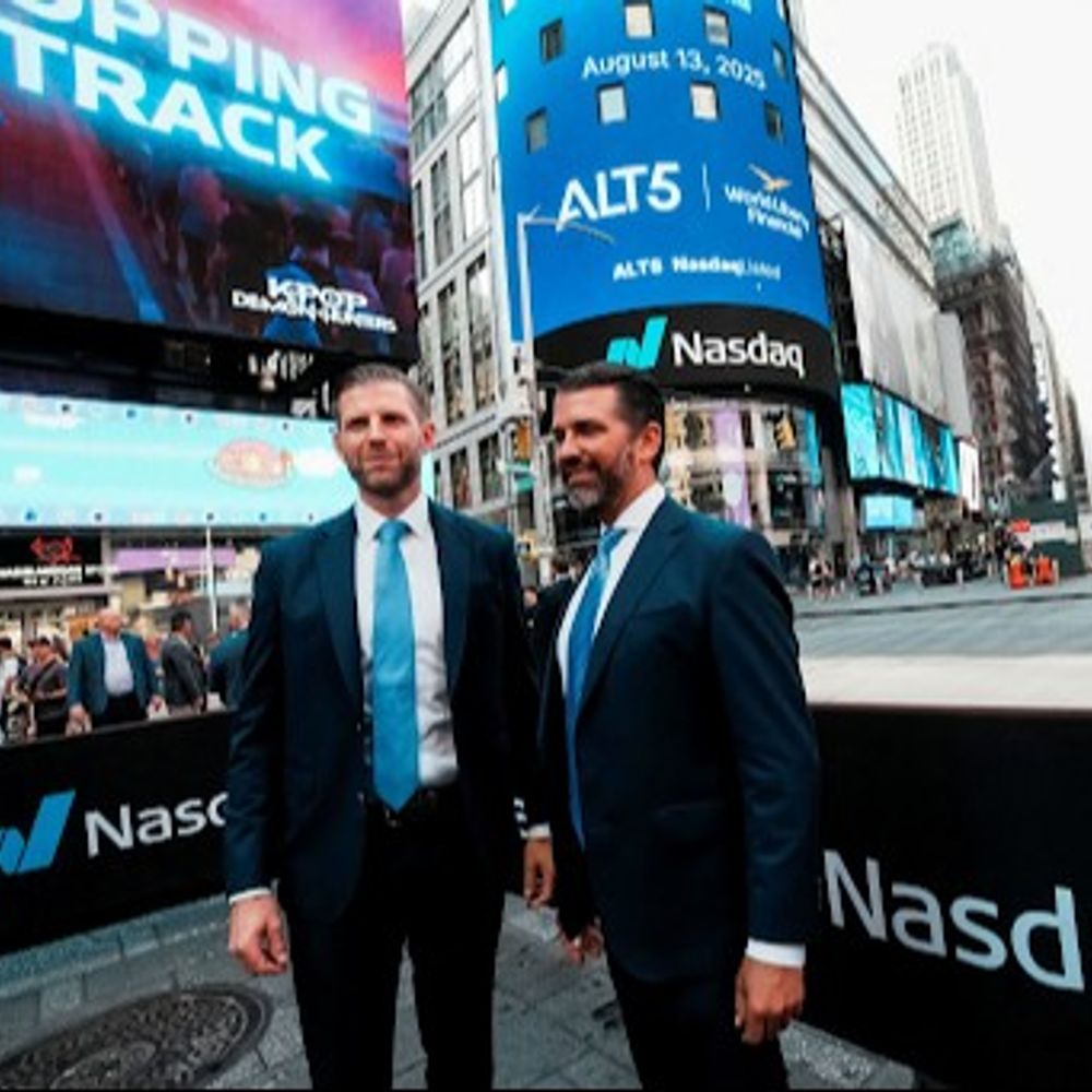 जंग के बीच पैसा बनाने में जुटे ट्रम्प के बेटे:ड्रोन बनाने वाली कंपनी से जुड़े, एक्सपर्ट बोले- युद्ध से फायदा कमाने वाले पहले राष्ट्रपति