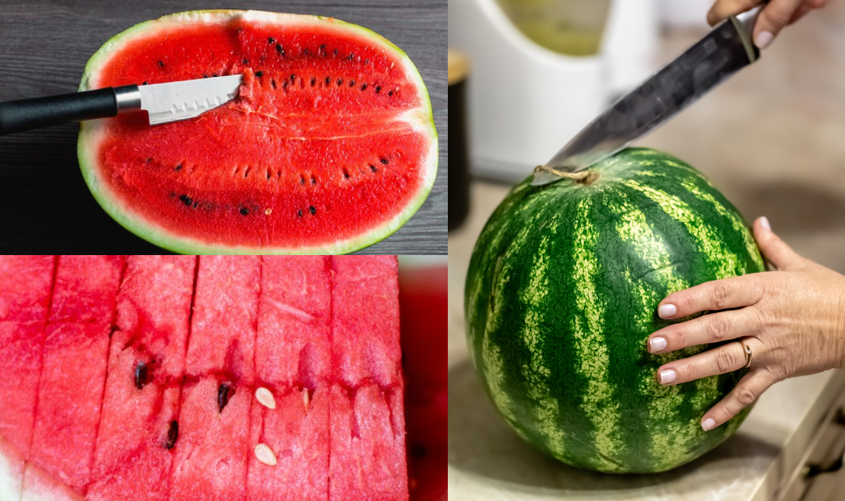 बड़े का काम का है तरबूज काटने का ये जापानी तरीका, मिनटों में निकल जाएंगे सारे बीज, खाना हो जाएगा आसान