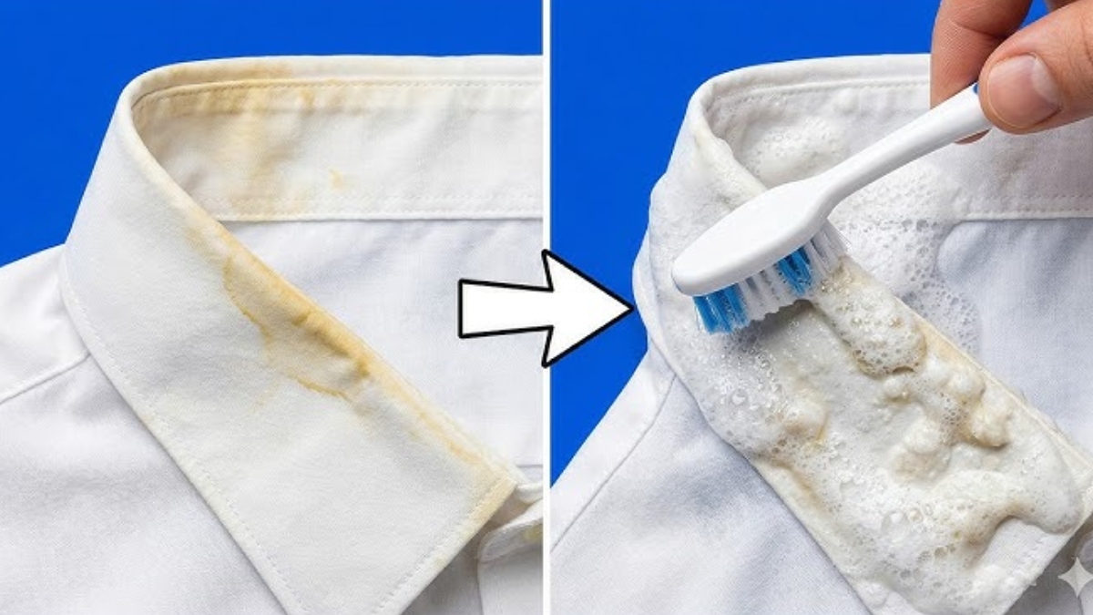 सफेद कपड़ों पर पसीने का पीलापन, डिटर्जेंट में मिला लीजिए 2 चीजें, चमक जाएंगे सारे कपड़े