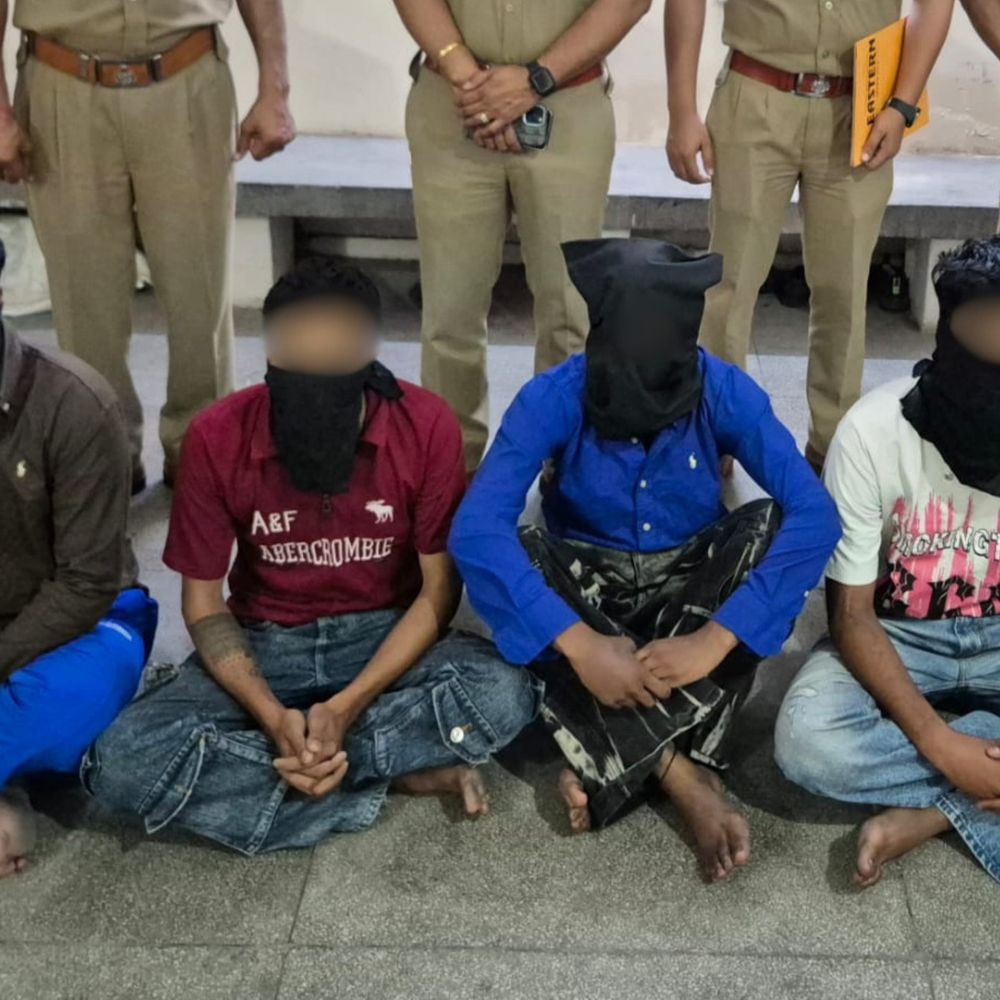 जालंधर में जानलेवा हमला करने वाले 4 अरेस्ट:रिमांड लिया, हथियार नहीं मिल पाए, 26 मार्च को युवक को हथियारों से काटा था