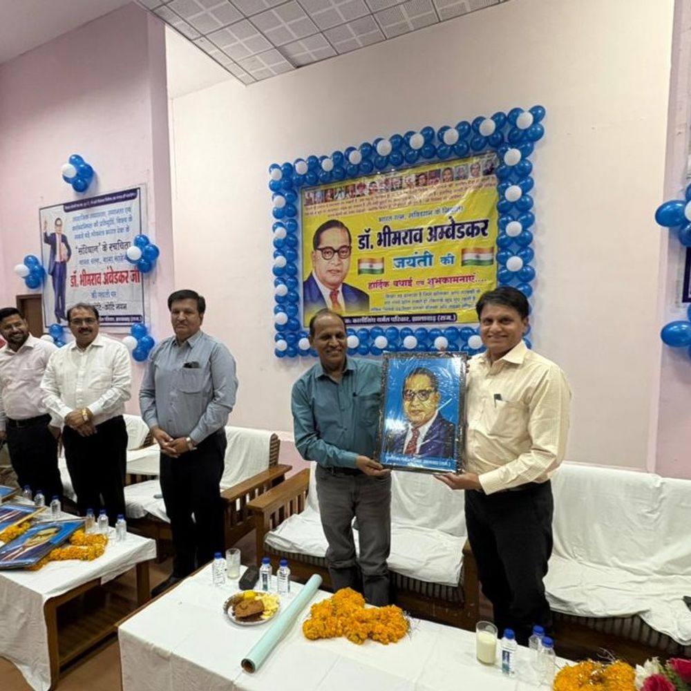 कालीसिंध तापीय विद्युत परियोजना में अंबेडकर की 135वीं जयंती मनाई:अतिथि बोले- शिक्षा ही वो शेरनी का दूध है जितना पियोगे, उतना ही दहाड़ोगे