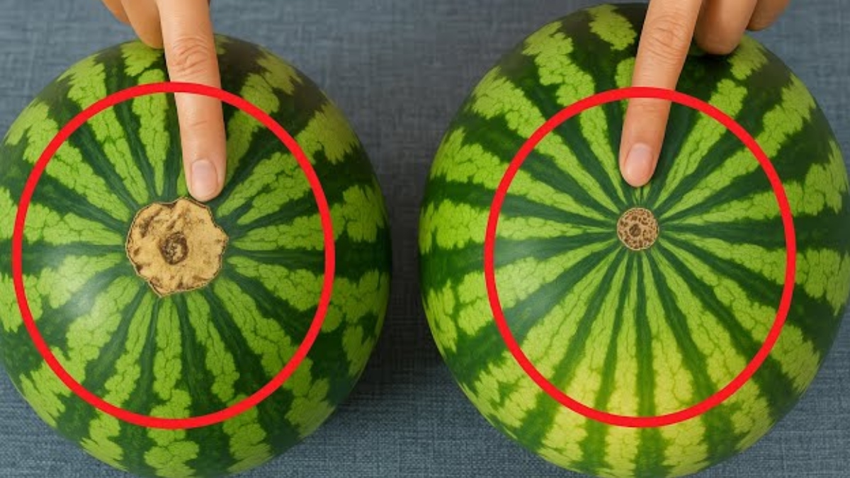 अंदर से लाल और मीठा निकलेगा तरबूज, बस फल को खरीदने से पहले, चेक कर लीजिए डंठल वाली जगह