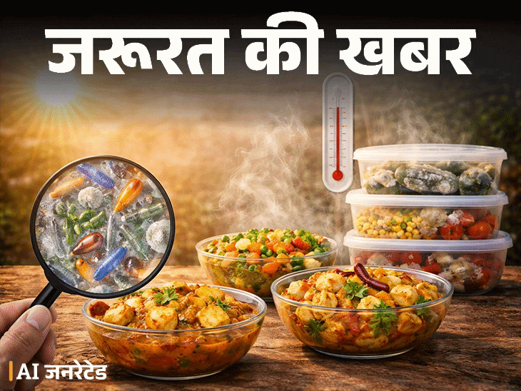 जरूरत की खबर- गर्मियों में जल्दी खराब होता खाना:फूड स्टोरेज के 24 टिप्स, फूड रहेगा सेफ, स्टोर करते हुए न करें ये 10 गलतियां