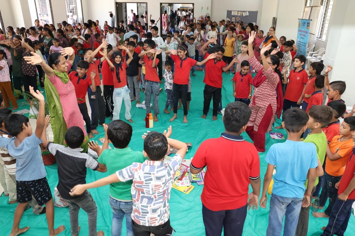 निकोल में स्वर्णिम फेस्टिवल में 1100 विद्यर्थियों ने लिया भाग