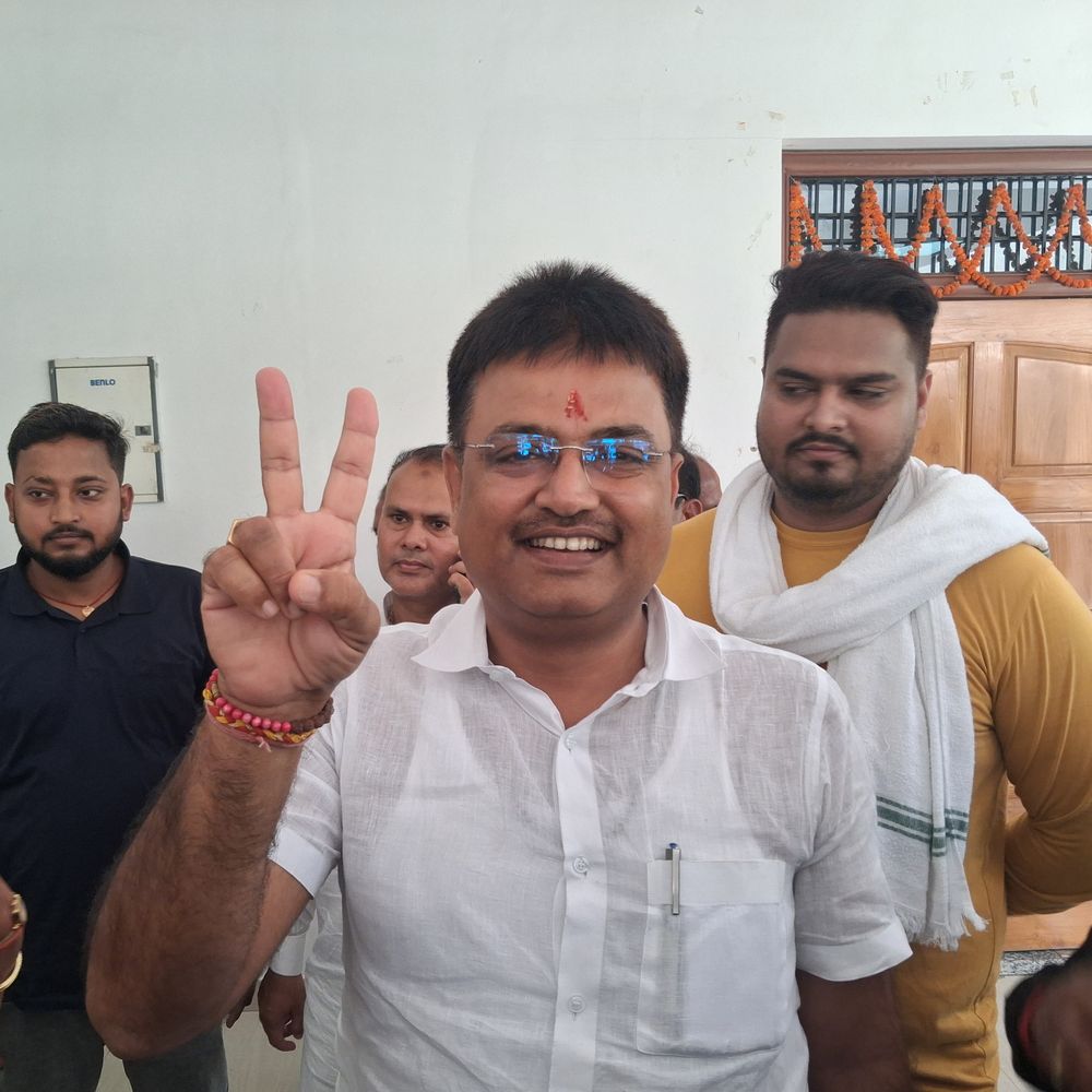 नगर निगम की सत्ता पर विजेंद्र चौधरी गुट का कब्जा:मुजफ्फरपुर में कई दिग्गजों को मिली हार; पार्षद राजीव कुमार पंकू को मिली जीत