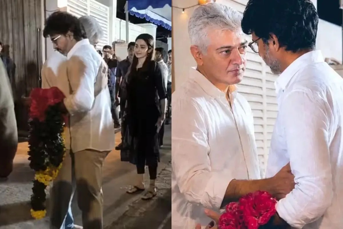 आधी रात अजीत कुमार के घर साथ पहुंचे CM विजय और तृषा कृष्णन, फिर उठे कई सवाल