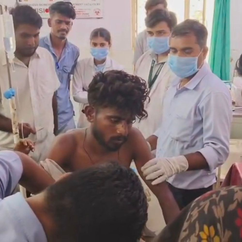 जीजा ने साले पर चाकू से किया हमला:बीच-बचाव करने आया साढू भी घायल, पारिवारिक विवाद में अटैक