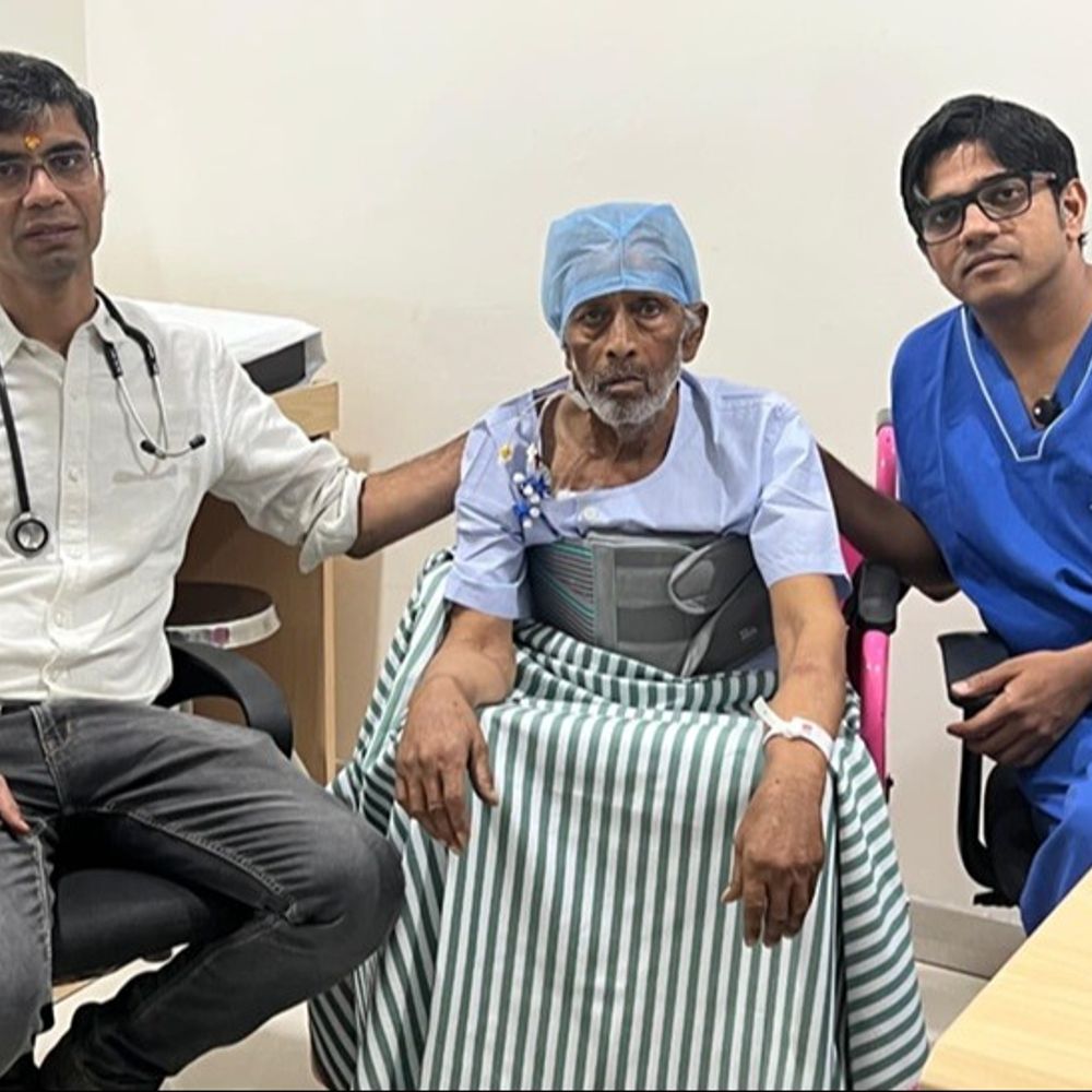 63 के बुजुर्ग का वॉल्व रिप्लेसमेंट,:टावी तकनीक से ऑर्टिक वॉल्व के रिप्लेसमेंट का देश में पहला केस; जयपुर के महात्मा गांधी हॉस्पिटल के डॉक्टरों ने सर्जरी