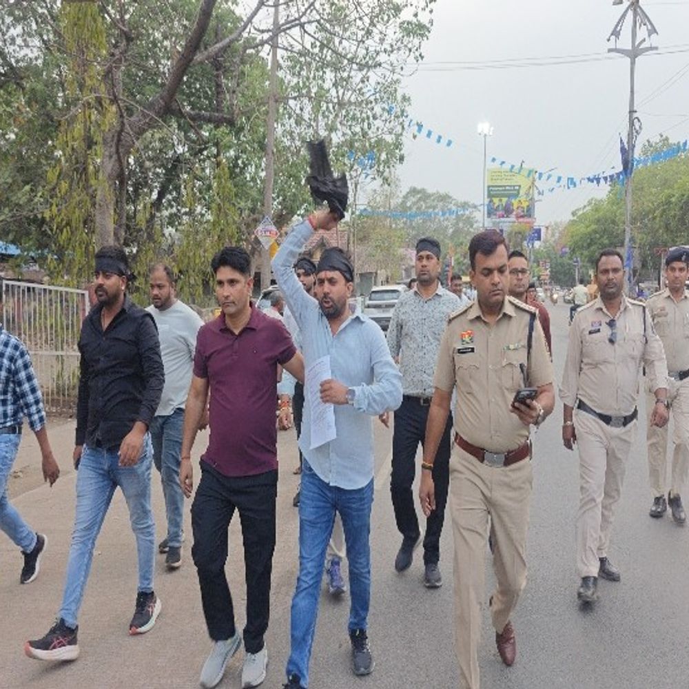 विजय शर्मा के दौरे से पहले युवा कांग्रेस का विरोध:जांजगीर-चांपा में काले झंडे दिखाने की तैयारी में थे, अध्यक्ष समेत कई कार्यकर्ता हिरासत में