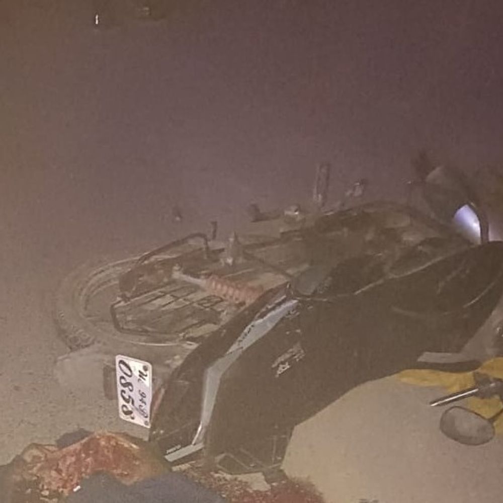 ललितपुर में हाईवे पर तेज रफ्तार वाहन की टक्कर:बाइक सवार किसान की मौत, रिश्तेदार के घर से लौट रहा था
