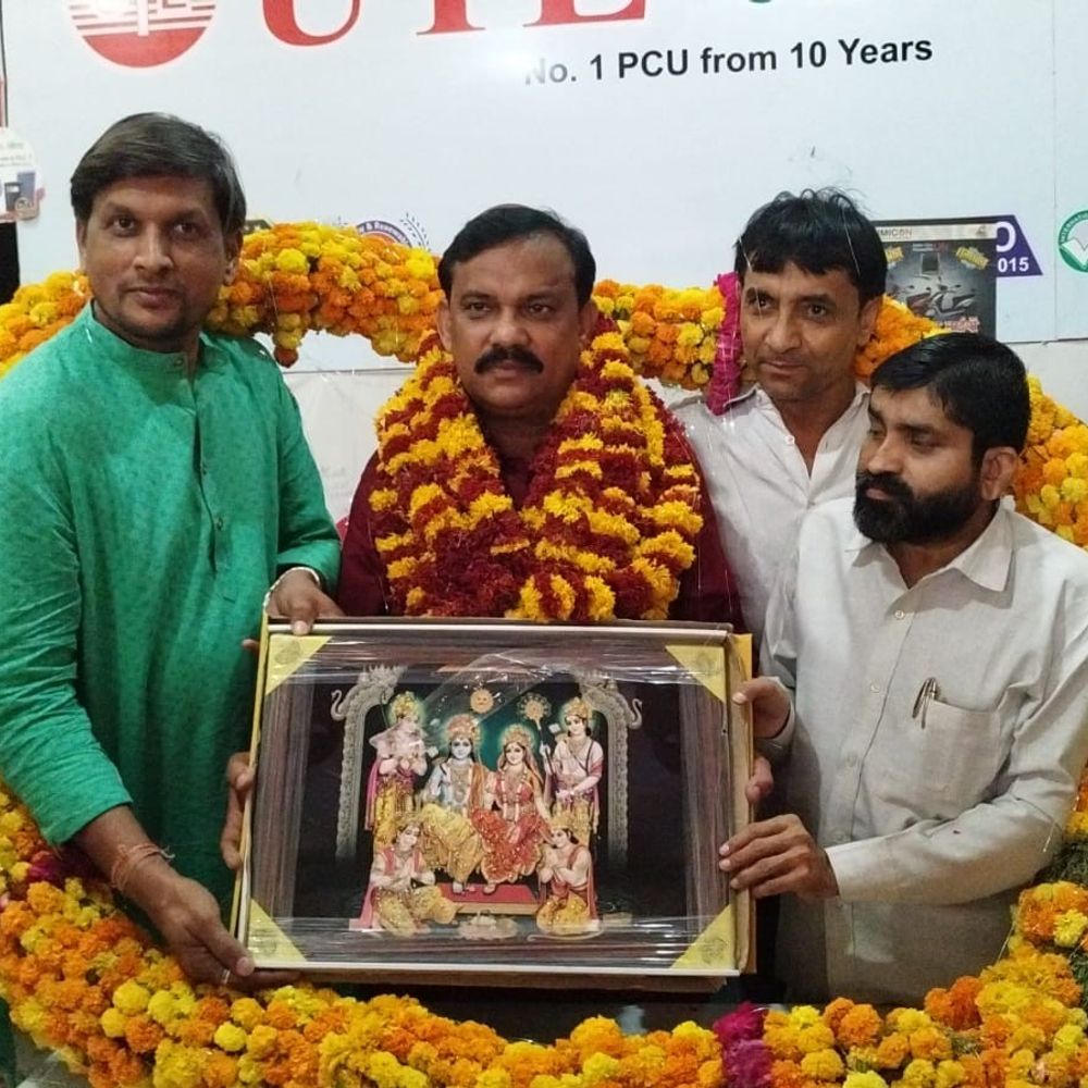 विजय सिंह गौर अखिल भारतीय क्षत्रिय महासभा के जिलाध्यक्ष बने:फतेहपुर में भव्य स्वागत, 1 लाख सदस्य बनाने का लक्ष्य