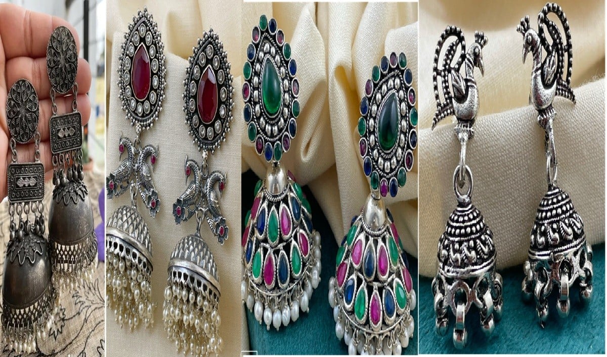 Oxidized Jewellery का क्रेज! ये 5 अफगानी झुमके देंगे परफेक्ट Ethnic Look, देखें Latest Designs
