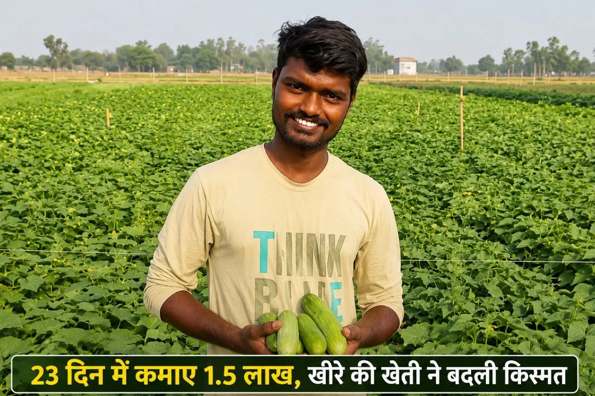 Success Story: नौकरी के बजाय खेती को चुना, स्मार्ट तकनीक अपनाई और 23 दिन में कमा लिए 1.5 लाख रुपये