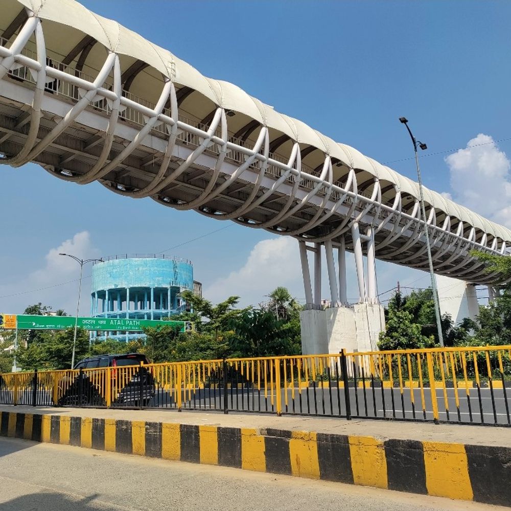 अटल पथ सर्विस लेन पर नहीं चलेंगी गाड़ियां:मानसून से पहले सीवरेज का काम होगा पूरा, जानें आज से 30 मई तक का रूट मैप