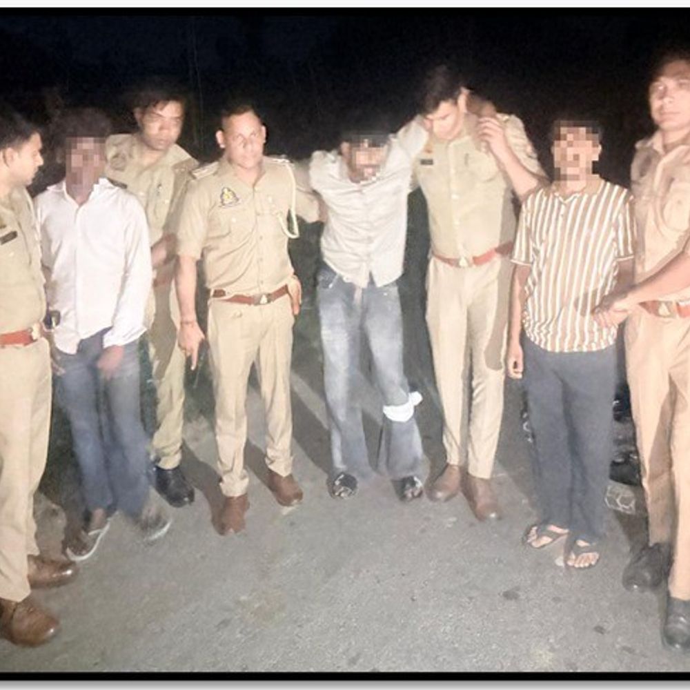 बिजनौर पुलिस मुठभेड़ में बदमाश के पैर में लगी गोली:लूट का खुलासा, आरोपी गिरफ्तार; दो किशोर हिरासत में