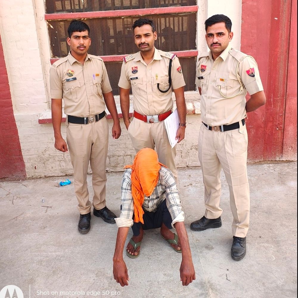 हिसार के बाड्डोपट्टी मंदिर में चोरी का खुलासा:कैश समेत एक आरोपी गिरफ्तार, दूसरे की तलाश जारी