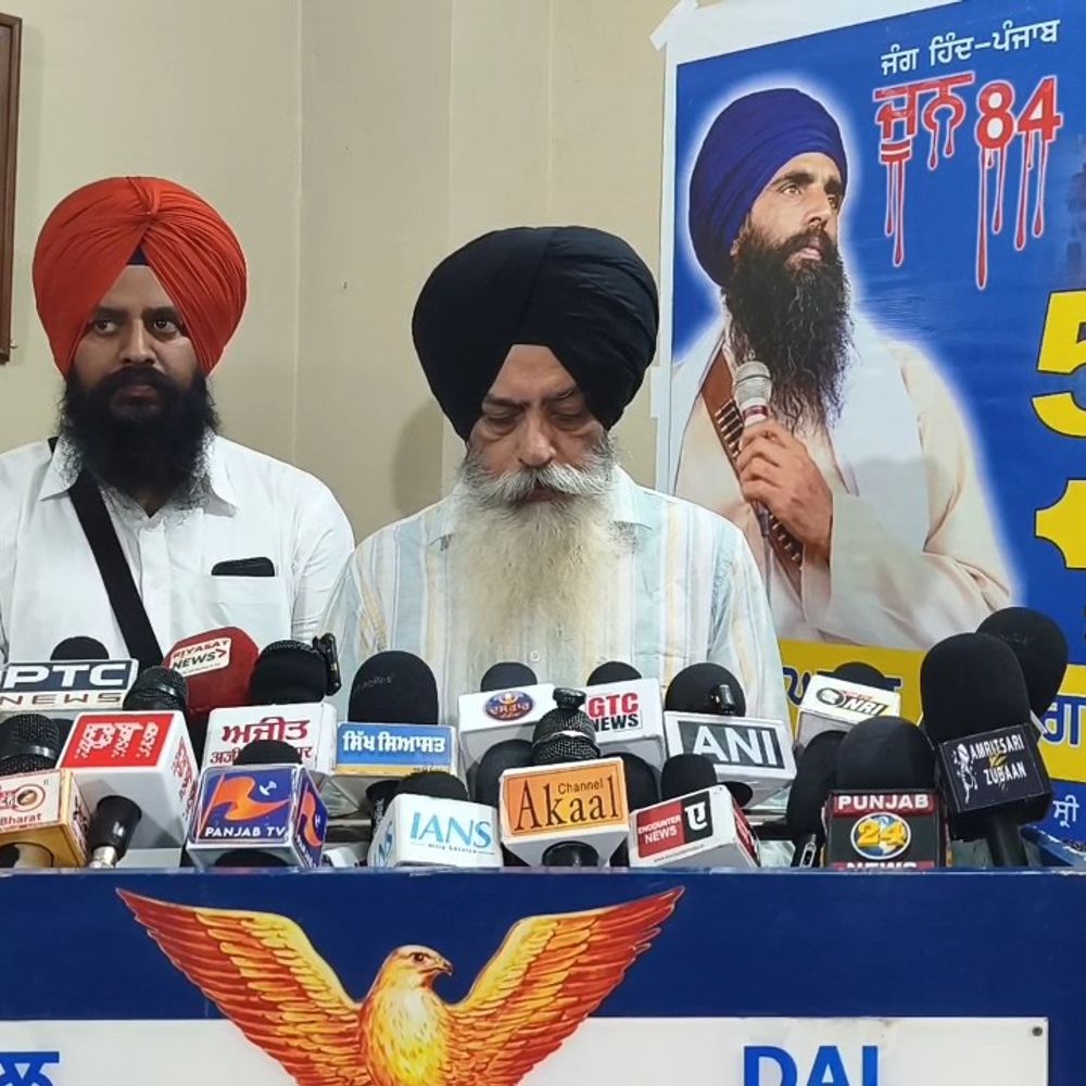 दल खालसा का अमृतसर में मार्च का ऐलान:1984 के घल्लूघारे की 42वीं बरसी पर ‘यादगारी मार्च’ निकलेगा
