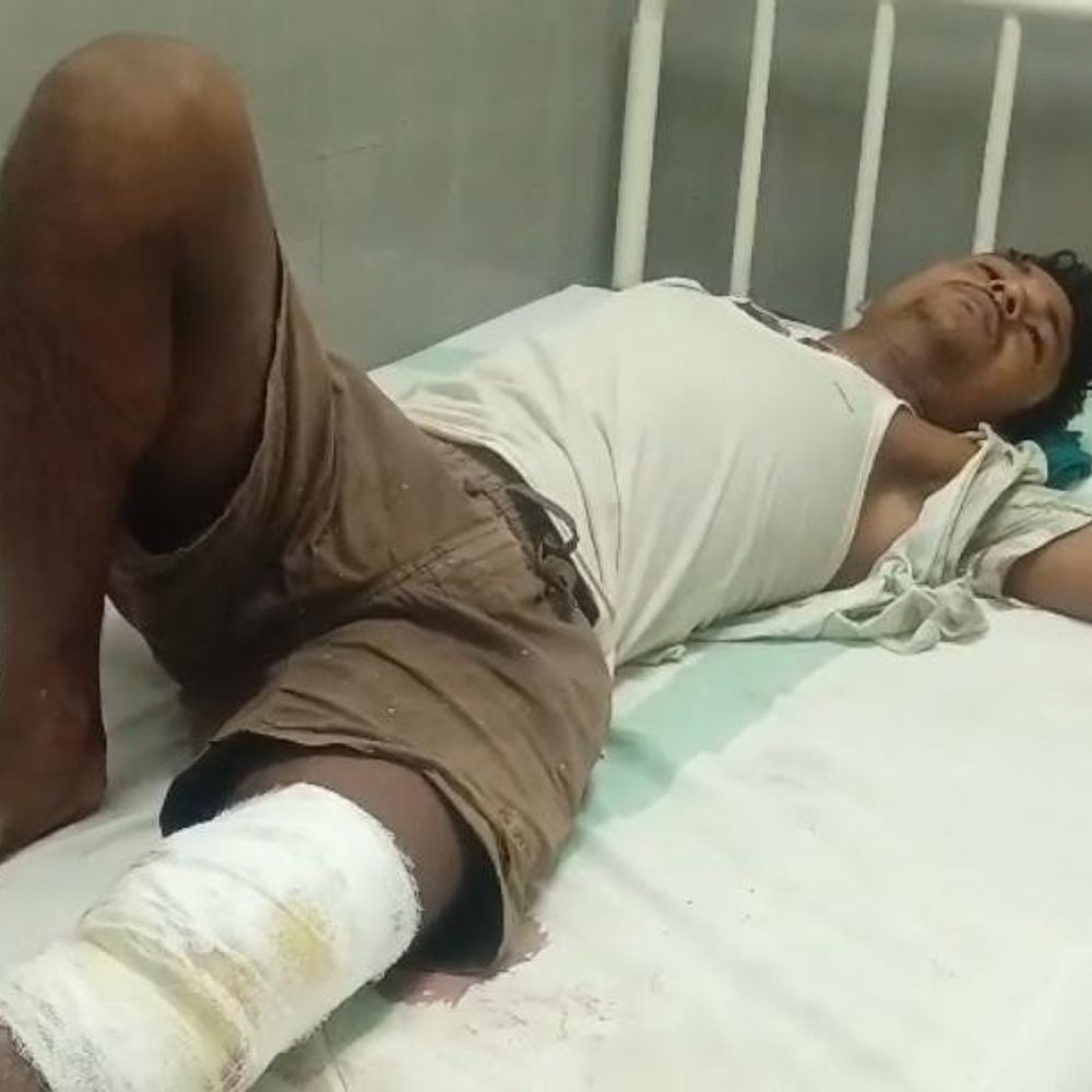 मुंगेर में युवक के पैर में मारी गोली:खेत जा रहा था, घात लगाए बदमाशों ने किया अटैक; मर्डर केस वापस लेने को लेकर हमला