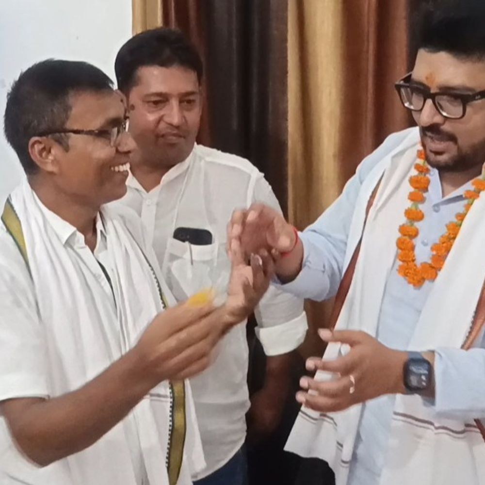 ‘डीजल-पेट्रोल कीमतों में बढ़ोतरी का चुनाव से कोई लेना-देना नहीं’:जहानाबाद में JDU विधायक ऋतुराज शर्मा का विपक्ष पर हमला