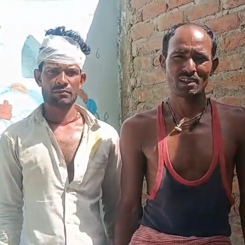 घर में घुसे चोरों ने किया हमला, एक दबोचा:लवकुशनगर के मुडेरी गांव में कुल्हाड़ी से हमला, घर मालिक घायल, दूसरा फरार