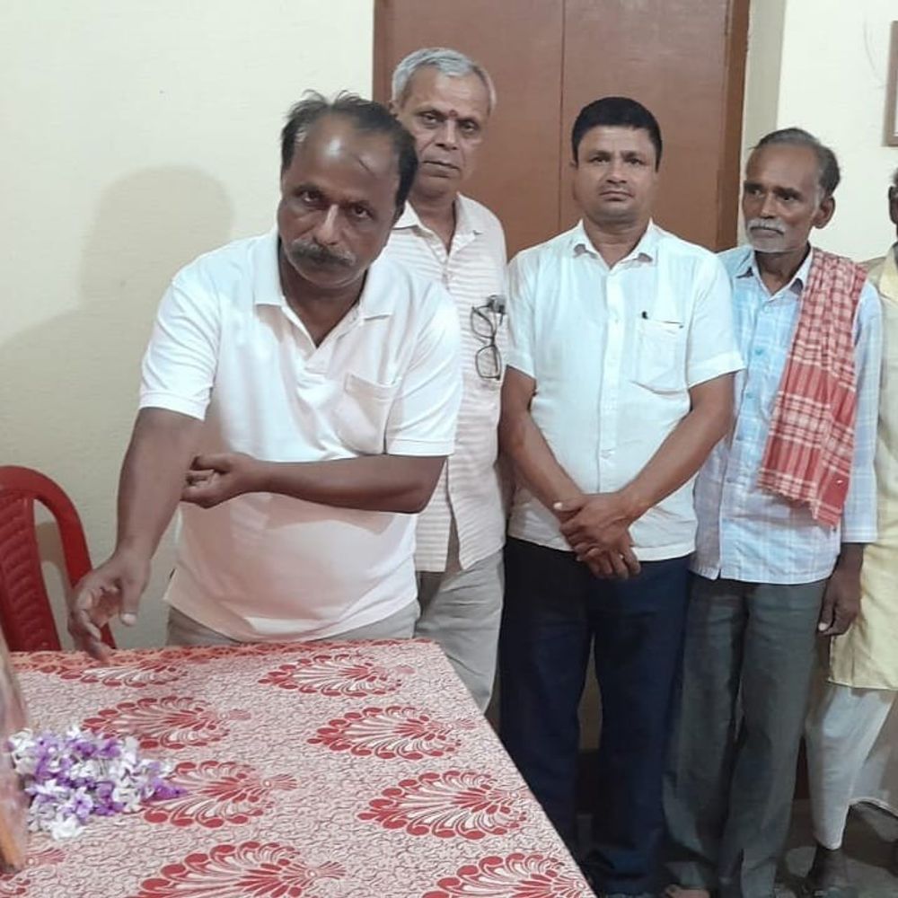 कम्युनिस्ट नेता अतुल कुमार अंजान की दूसरी पुण्यतिथि मनाई गई:शेखपुरा के CPM ऑफिस में वर्कर्स ने श्रद्धांजलि अर्पित की