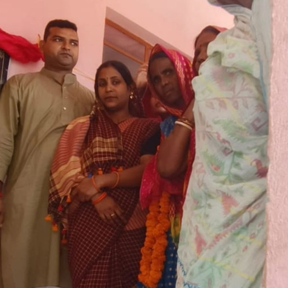 वीरपुर में सामुदायिक पुस्तकालय भवन का उद्घाटन:जिला पार्षद ने किया शुभारंभ, स्थानीय छात्रों को पढ़ाई में मिलेगी मदद