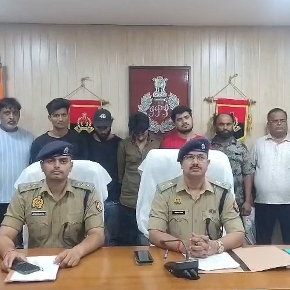 मिल में हुई चोरी का 24 घंटे में खुलासा:अमरोहा में 7 आरोपी गिरफ्तार, 15.20 लाख का माल बरामद; कर्मचारी ने साथियों संग किया था प्लान