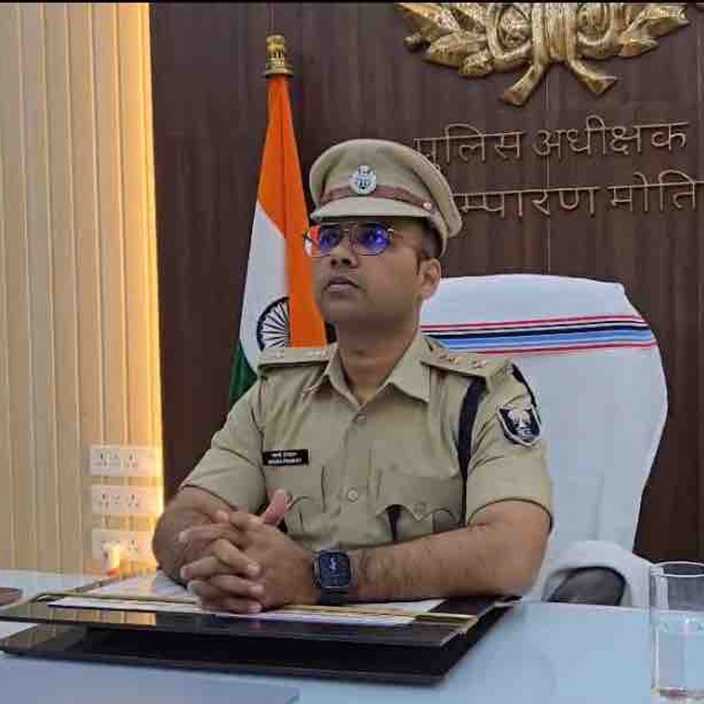 मोतिहारी में 131 भागे अपराधियों पर इनाम घोषित:SP स्वर्ण प्रभात ने की कार्रवाई, 3 से 25 हजार तक का इनाम