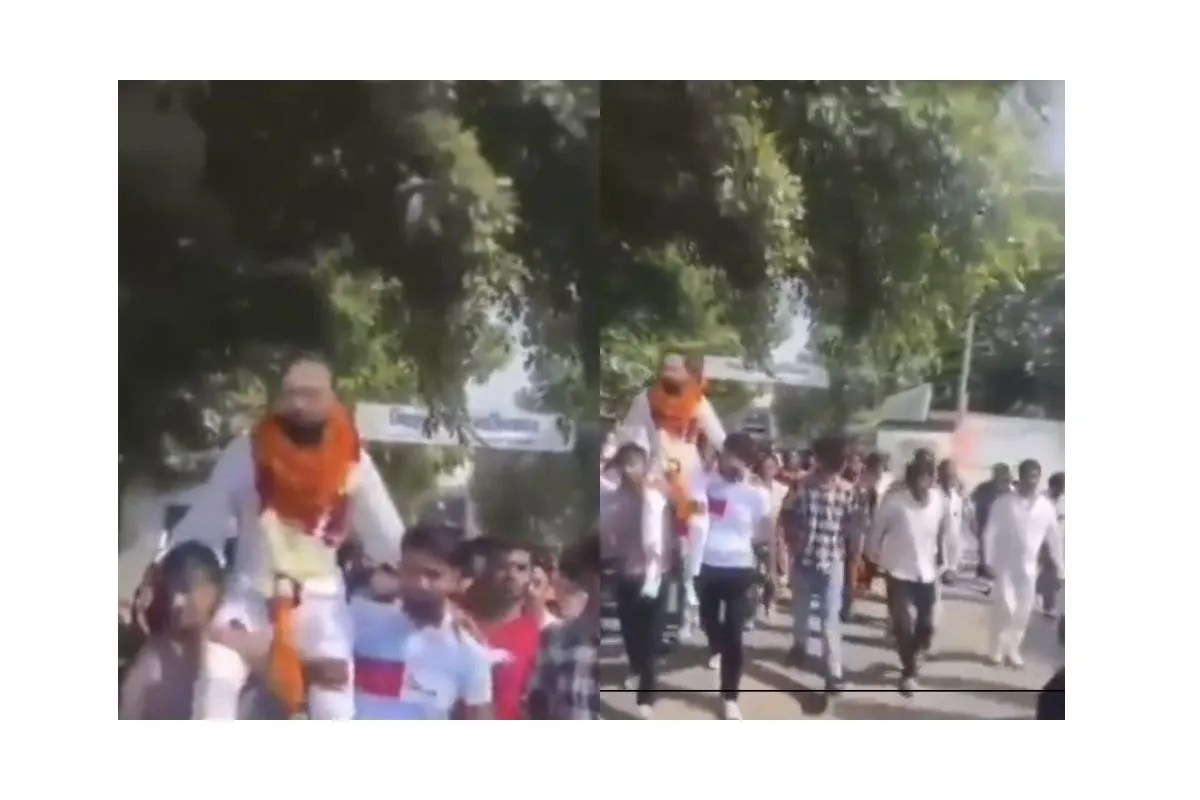 गाजियाबाद में रेप के आरोपी को जमानत मिलने पर निकाला रोड शो, वीडियो वायरल होने के बाद मचा बवाल, जांच में जुटी पुलिस