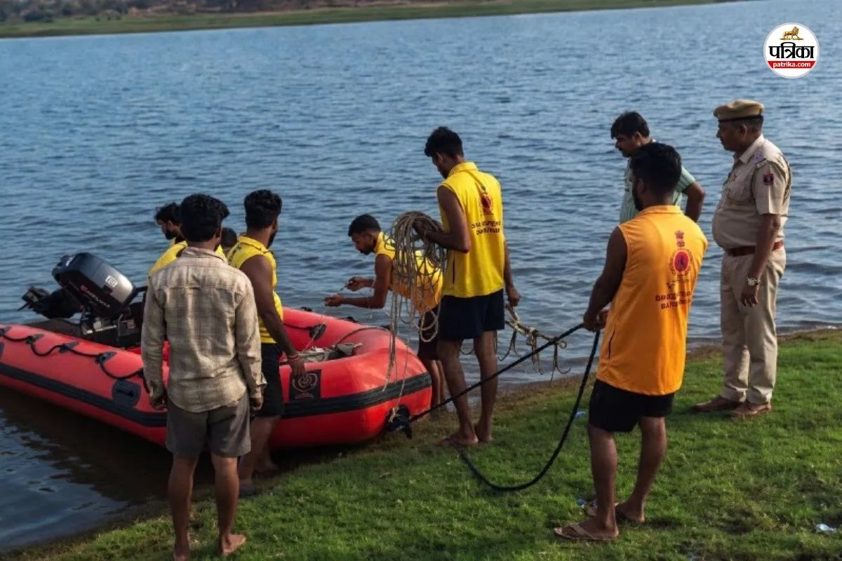 Banswara Anas River Tragedy : अनास नदी हादसे में लापता मामा जयेश का शव मिला, भांजा अभी भी लापता