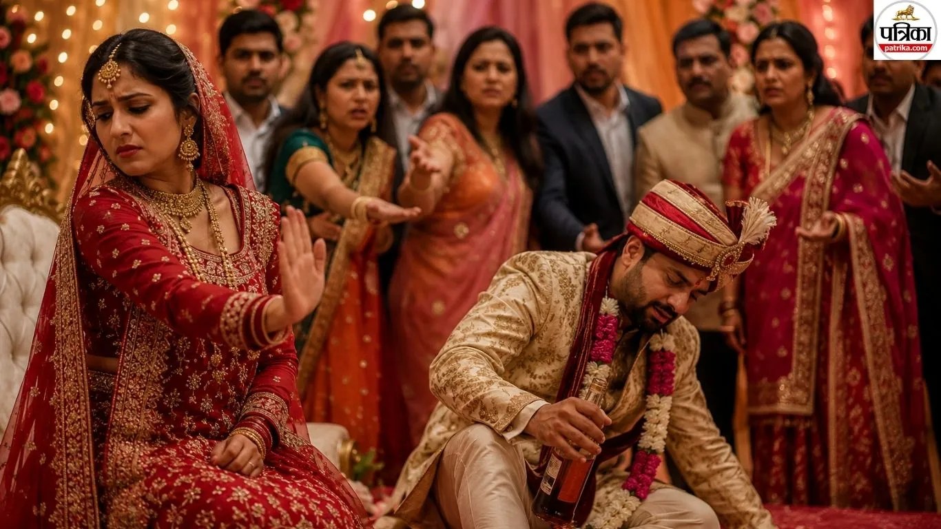 Bride refused marriage: नशे में धुत दूल्हे को दुल्हन ने स्टेज पर किया रिजेक्ट, शादी टूटी तो बंधक बने बाराती