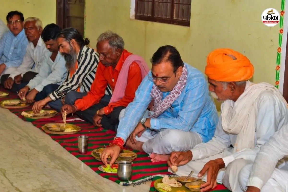 Ajmer : सीएम भजनलाल ने मजदूर लादूराम मेघवाल के घर खाया खाना, कही ऐसी बात, बैठे सभी खिलखिला के हंस पड़े