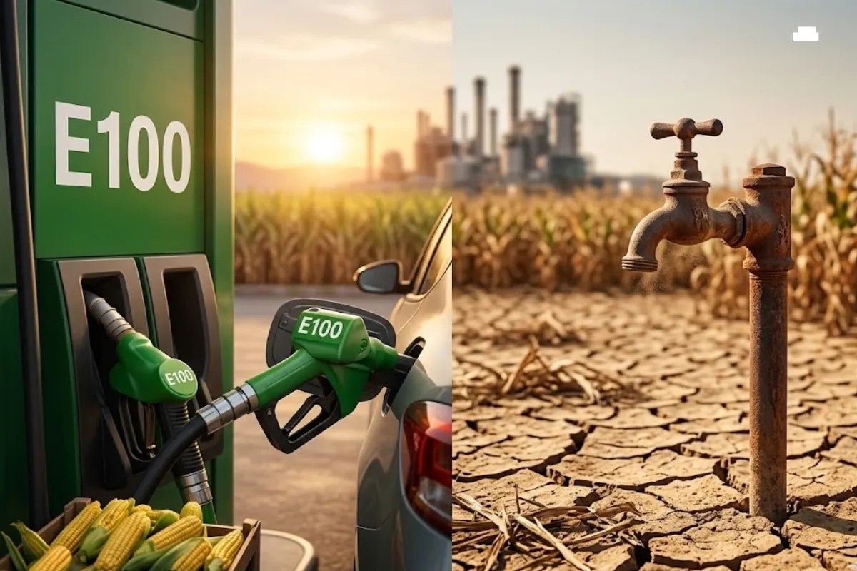 Ethanol Fuel: केंद्र ने जारी किया 100% एथेनॉल ब्लेंडिंग का प्रस्ताव, लेकिन 1 लीटर एथेनॉल बनाने में 10,000 लीटर पानी हो रहा बर्बाद