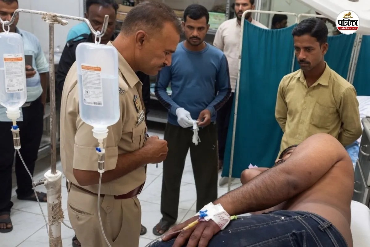 Bhilwara: 5 रुपए के गुटखे के लिए बहा खून…तलवार से बचा तो चाकू से युवक की गर्दन पर किए वार
