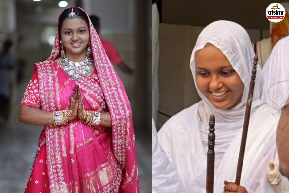 Rajasthan: 17 वर्ष की उम्र में त्यागा सांसारिक मोह, सिरोही की सेलसी बनीं जैन ‘साध्वी प्रभा’, मुंबई में ली दीक्षा