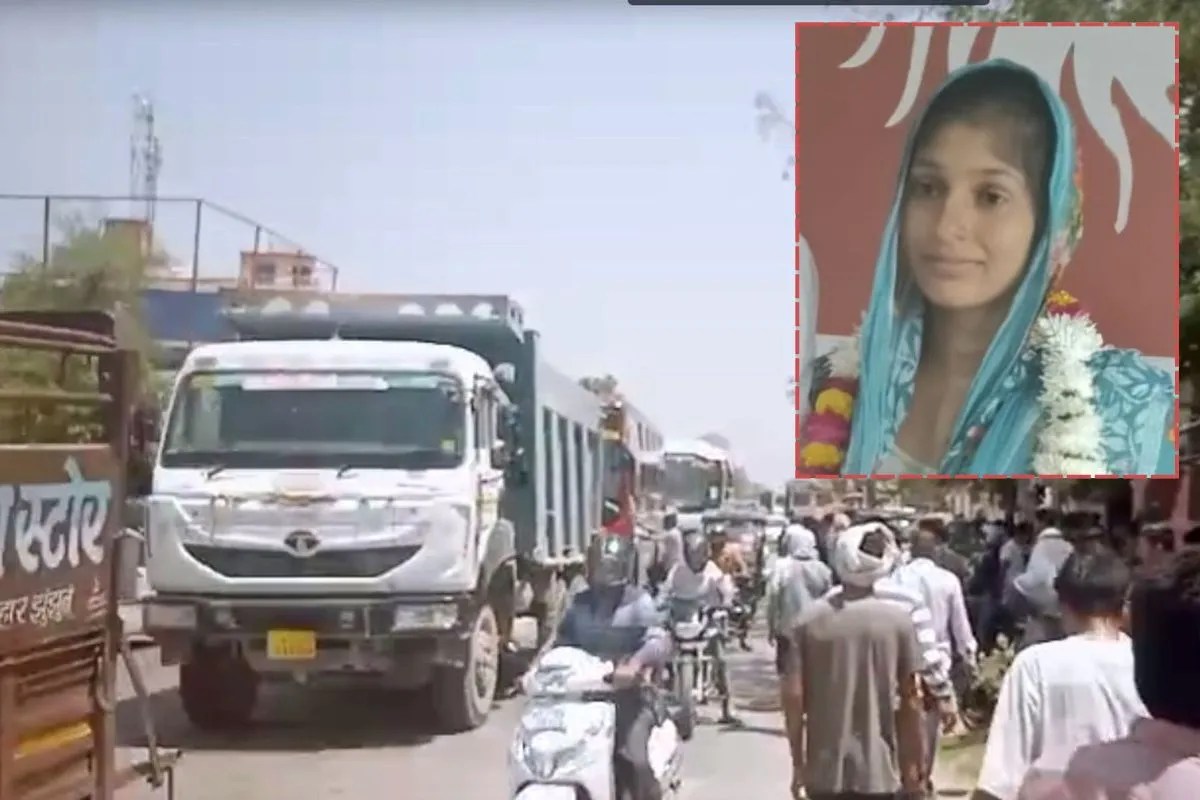 Jhunjhunu Accident: परीक्षा देने जा रही विवाहिता को डंपर ने कुचला, पति भी गंभीर, 3 माह के बेटे को घर छोड़ निकले थे दंपती