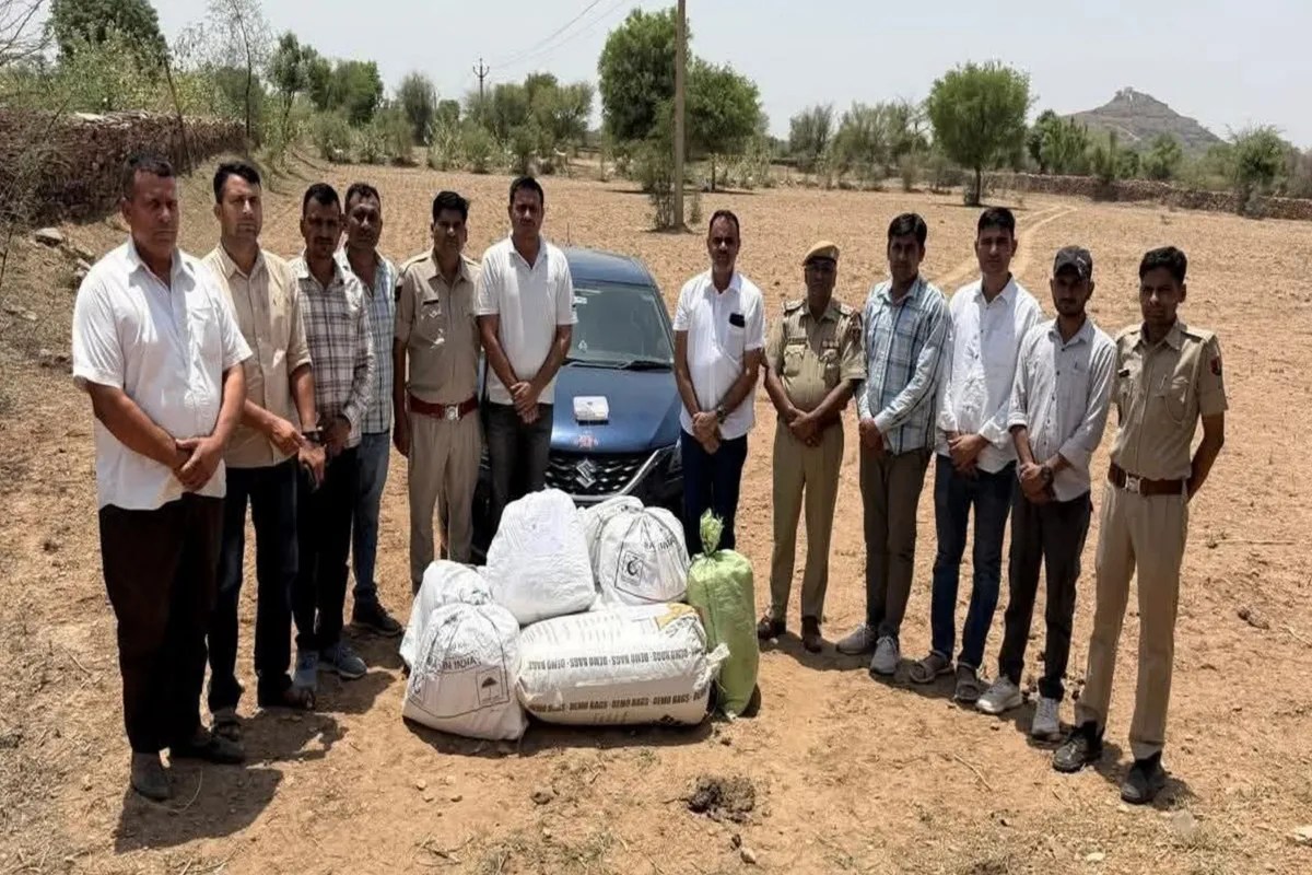Jodhpur: तस्करों ने पुलिस पर की ताबड़तोड़ फायरिंग, जवाबी कार्रवाई में दबोचा, 70 किलो डोडा पोस्त-लोडेड पिस्टल बरामद