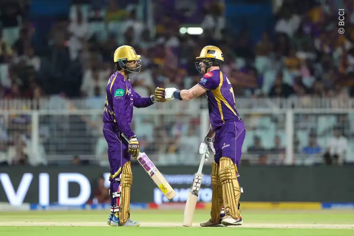 KKR vs GT: फिन एलेन के बाद रघुवंशी और ग्रीन का तूफान, कोलकाता ने गुजरात को दिया 248 रनों का लक्ष्य