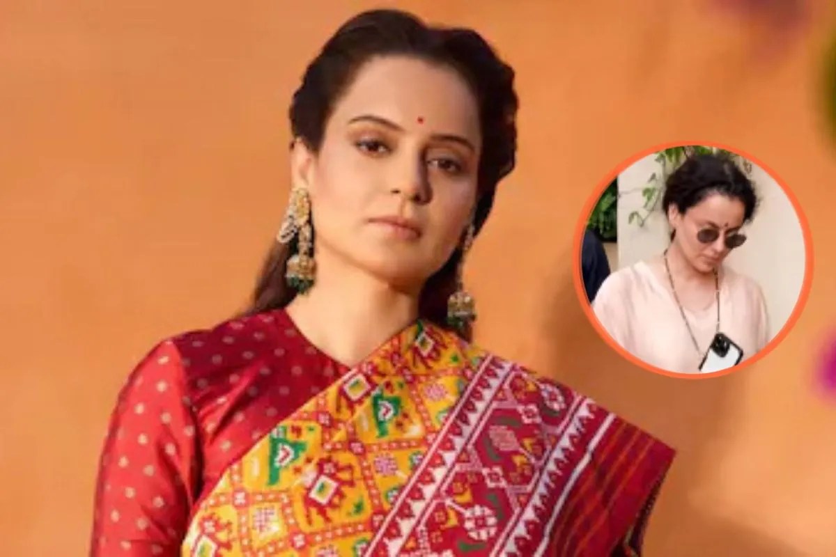 मांग में सिंदूर और गले में मंगलसूत्र पहने नजर आयीं कंगना रनौत, वायरल वीडियो देख फैंस बोले- ‘क्या शादी कर ली?’