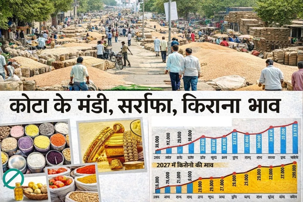 Kota Mandi Bhav : सोयाबीन, चना, सरसों व लहसुन में तेजी