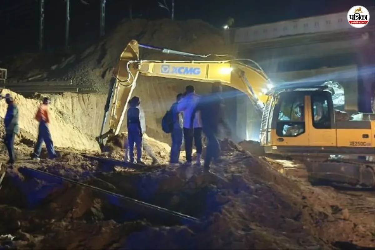 Kota News: दरा घाटी में रेलवे अंडरपास निर्माण के दौरान हादसा, मिट्टी में दबने से एक इंजीनियर की मौत